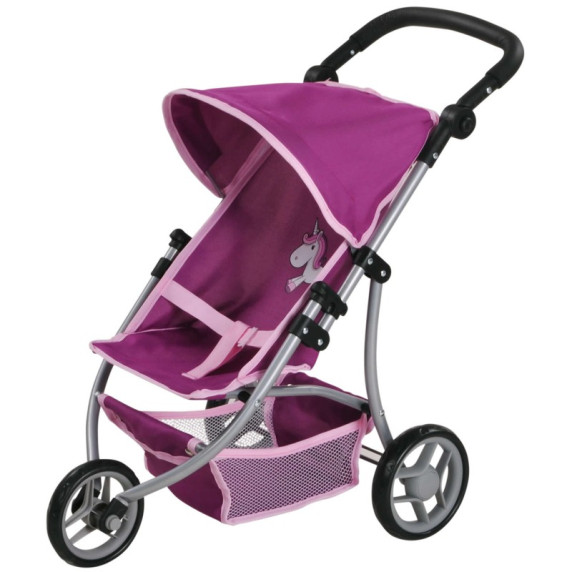Játék sport babakocsi KNORR TOYS Jogger Lio - lila/rózsaszín
