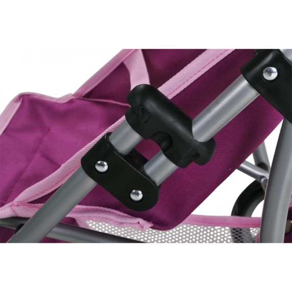 Játék sport babakocsi KNORR TOYS Jogger Lio - lila/rózsaszín