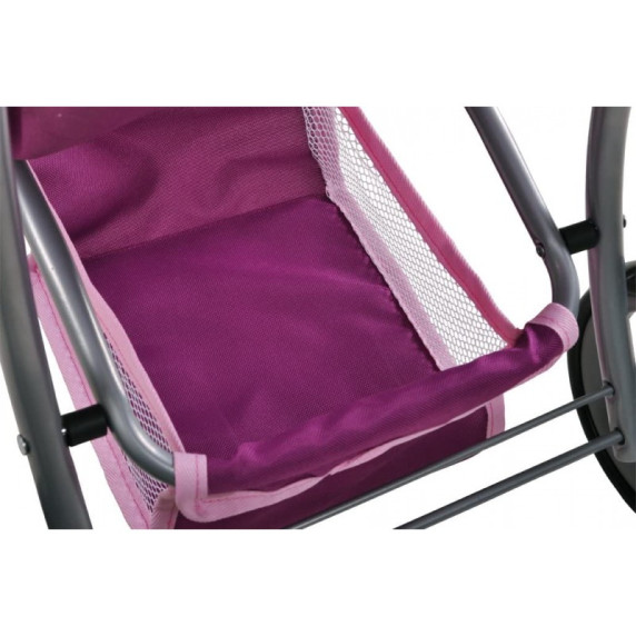 Játék sport babakocsi KNORR TOYS Jogger Lio - lila/rózsaszín