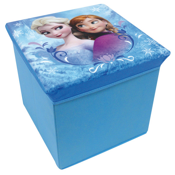 Detská taburetka s úložným priestorom Frozen FUN HOUSE 712375