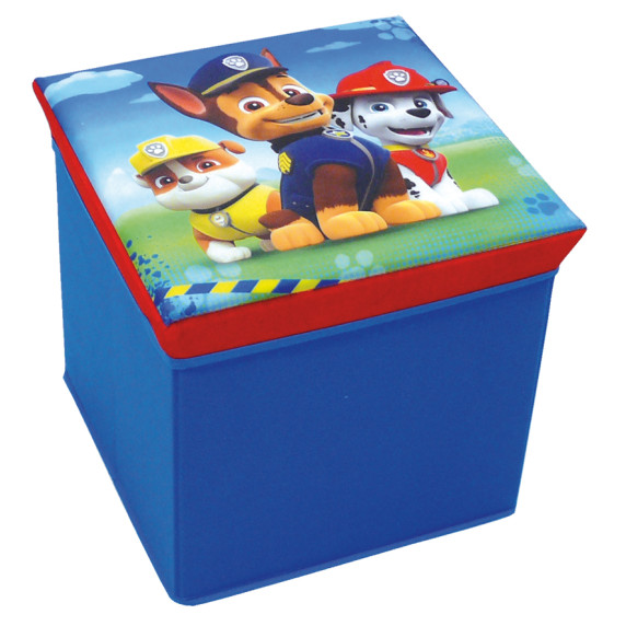 Játéktároló doboz és puff Mancs őrjárat FUN HOUSE 712538