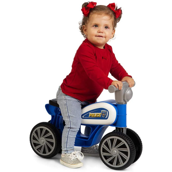 CHICOS Mini Custom Police Detské odrážadlo motorka