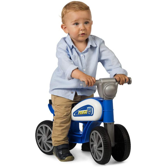CHICOS Mini Custom Police Detské odrážadlo motorka