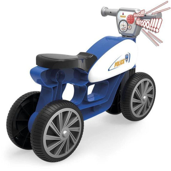 CHICOS Mini Custom Police Detské odrážadlo motorka
