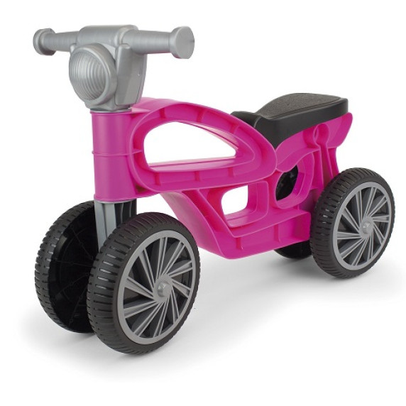 CHICOS Detské odrážadlo motorka - ružové