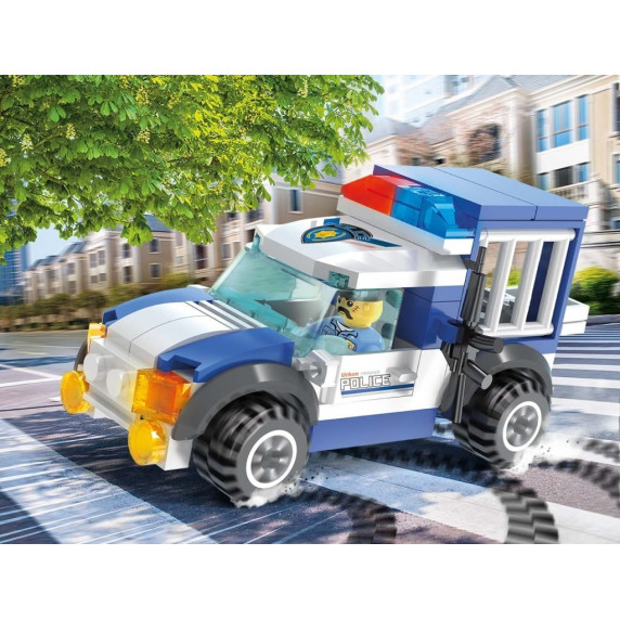 Építőkészlet BLOCKI MyPolice 2az1-ben 86 darabos