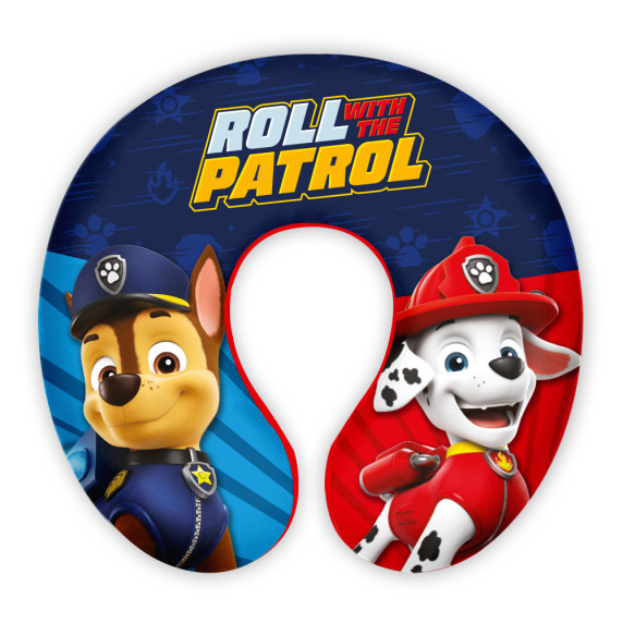 Cestovný vankúšik PAW PATROL Tlapková patrola - tmavomodrý