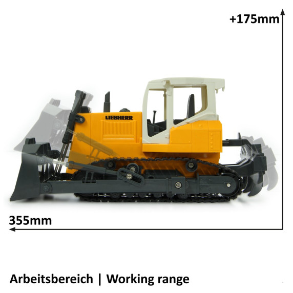 RC Távirányítós buldózer JAMARA Liebherr 1:20