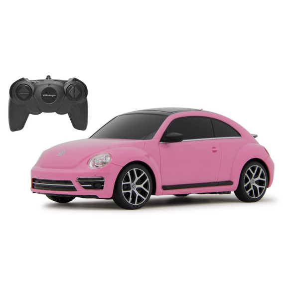 RC Autíčko na diaľkové ovládanie VW Beetle 1:24 JAMARA - ružové