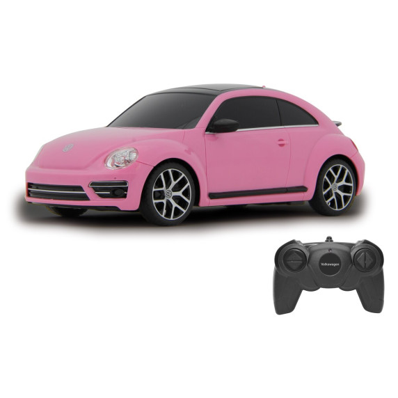 RC Autíčko na diaľkové ovládanie VW Beetle 1:24 JAMARA - ružové