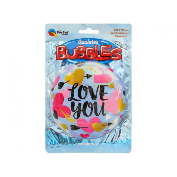 Balon - Love You - 1 bucată -  GoDan 22"