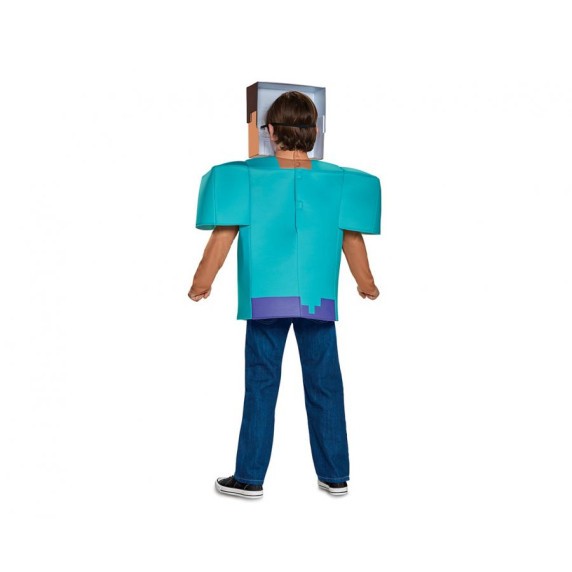 Gyerek jelmez Steve Classic Minecraft GoDan - méret 7-8 év