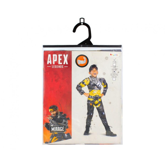 Gyerek jelmez Apex Legends Mirage Classic Muscle GoDan - méret L