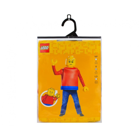 Gyerek jelmez LEGO figura GoDan - méret 7-8 év