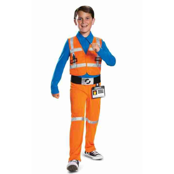 Detský kostým LEGO Movie Emmet GoDan - veľkosť M