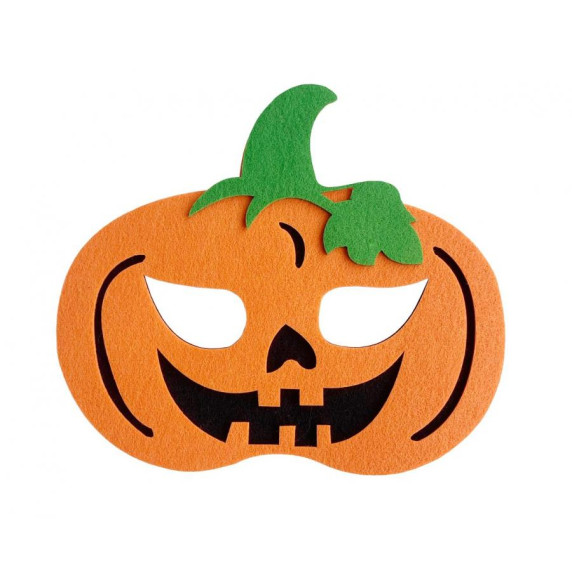 Álarc, maszk gyerekeknek GoDan 18x17 cm - Halloween tök