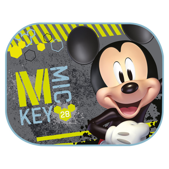 Tienidlá do auta 2 kusy Disney Mickey Mouse Grey