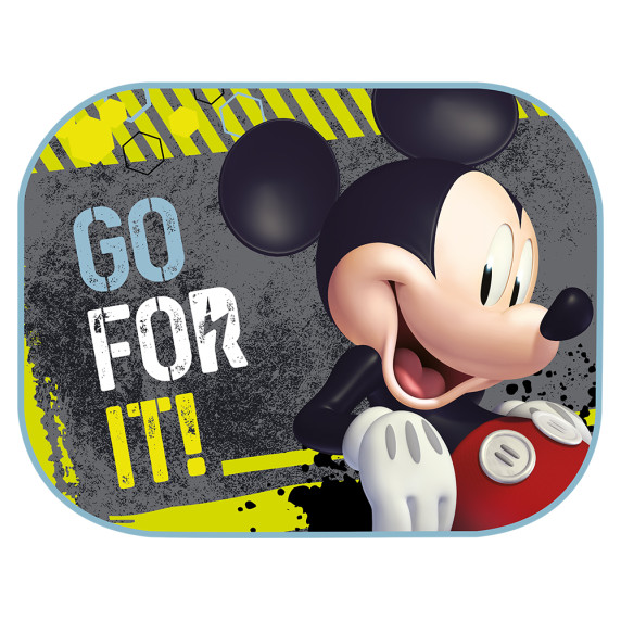 Tienidlá do auta 2 kusy Disney Mickey Mouse Grey