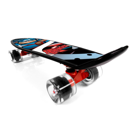 Skateboard - 55 x 14,5 x 9,5 cm - CAPTAIN AMERICA