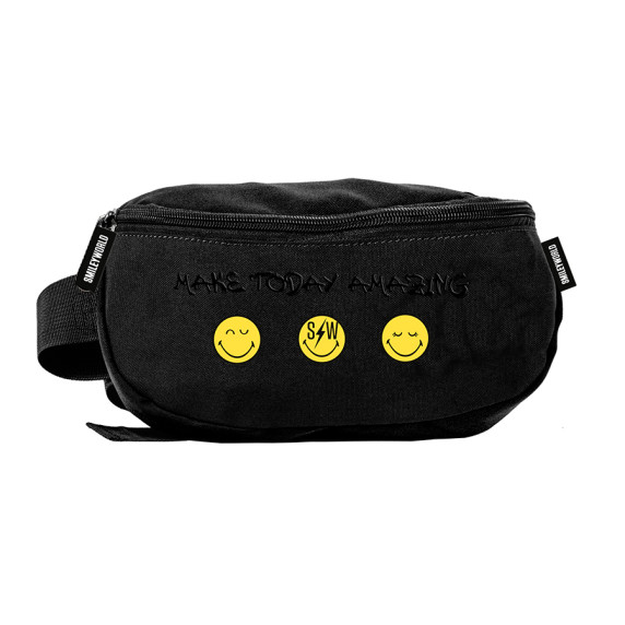 Övtáska, deréktáska BEUNIQ Smiley fekete