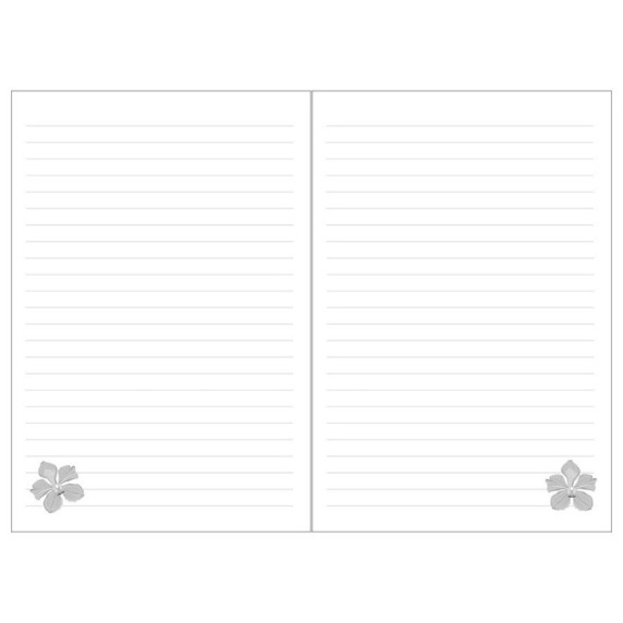 Caiet, notes - mărimea A5 - BeUniq - flori
