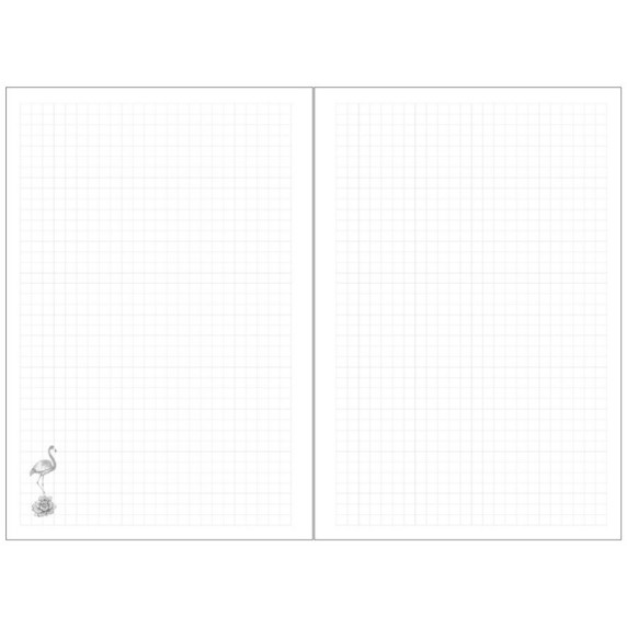 Caiet, notes - mărimea A5 - BeUniq - cactus