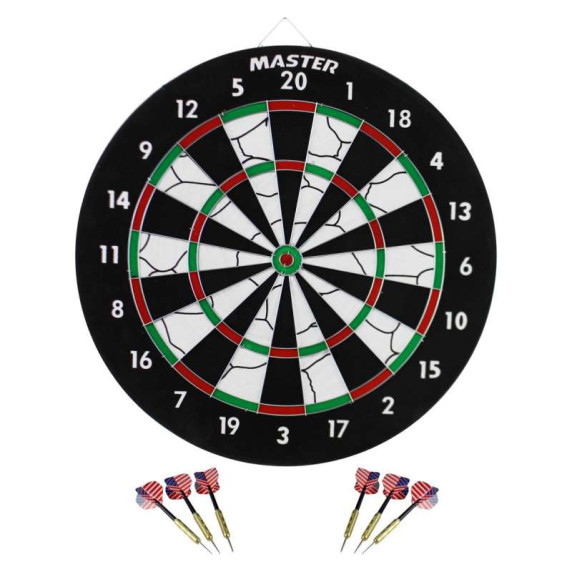 Terč MASTER Flocking 45 cm - obojstranný