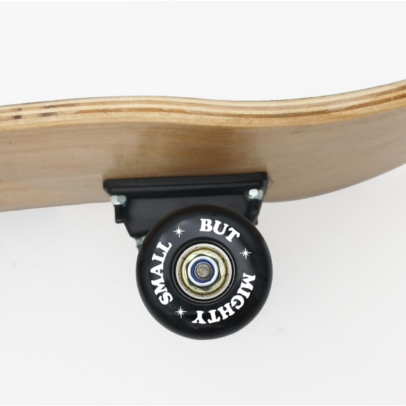 Skateboard din lemn - 79x20x12 cm - BIG WOODEN D100 - Grogu