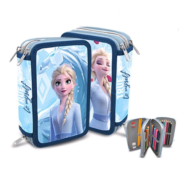  Kids Licensing školský set FROZEN 2 TRUE - batoh + penal s príslušenstvím