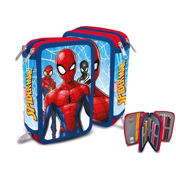Kids Licensing školský set SPIDERMAN - svetlomodrý II