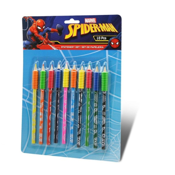 Kids Licensing školský set SPIDERMAN - svetlomodrý II