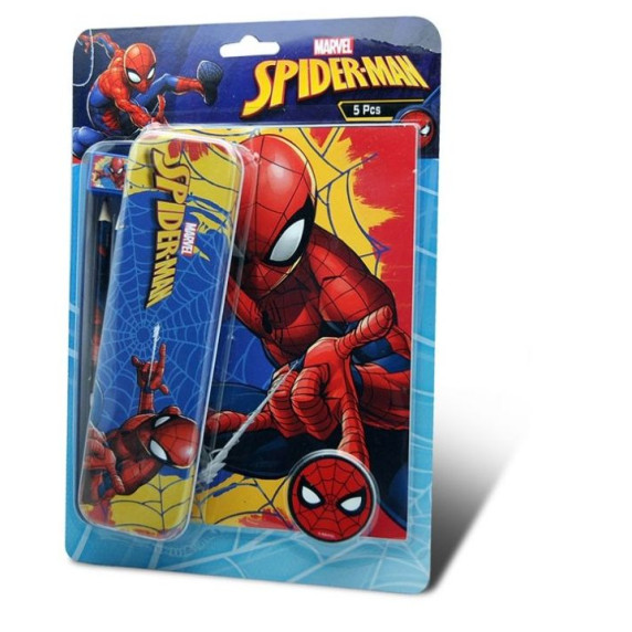 Set papetărie - SPIDERMAN - 5 buc - Kids Licensing 