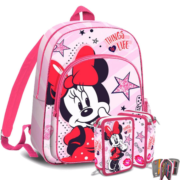 Kids Licensing MINNIE iskolai szett - hátizsák, tolltartó