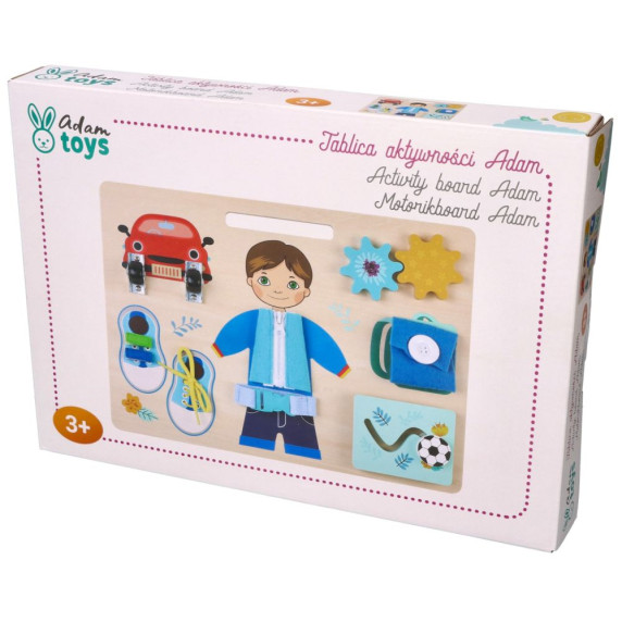 Edukačná tabuľa pre deti 38 x 27 cm ADAM TOYS - Adam