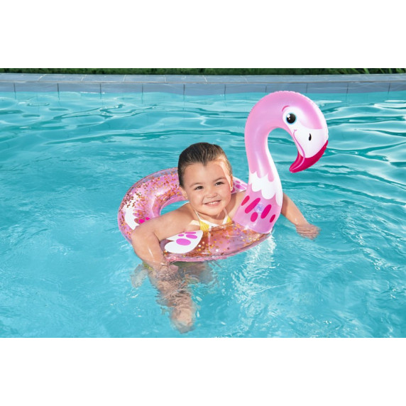 Felfújható úszógumi Flamingó 61 x 61 cm BESTWAY 36306