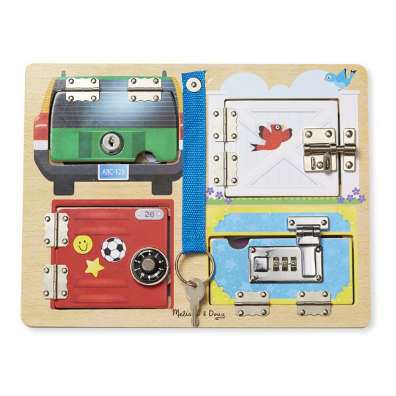 Matatófal, foglalkoztató tábla gyerekeknek 31x24 cm MELISSA&DOUG