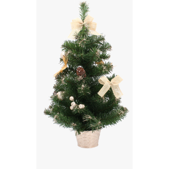 Vianočný stromček na stôl  60 cm - zlatý