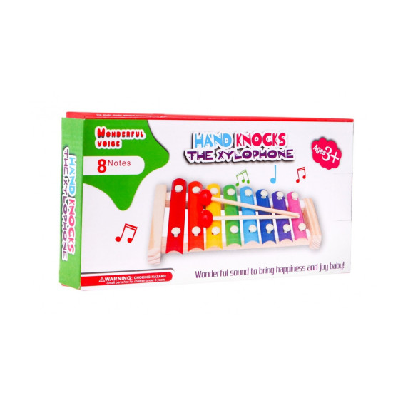 Xilofon pentru copii - Inlea4Fun HAND KNOCKS