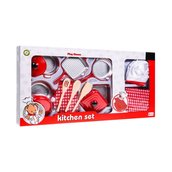 Konyhai edénykészlet 14 darab kiegészítővel Inlea4Fun KITCHEN SET