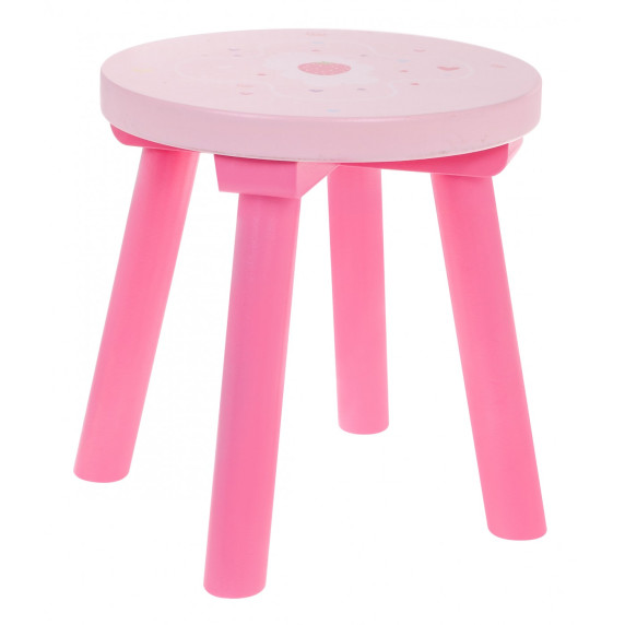 Masă de toaletă cu scaun pentru copii - Inlea4Fun MAKE UP TABLE