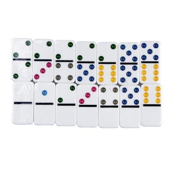 Dominó fém dobozban Inlea4Fun DOMINOES