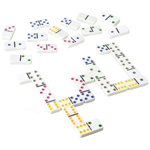 Dominó fém dobozban Inlea4Fun DOMINOES