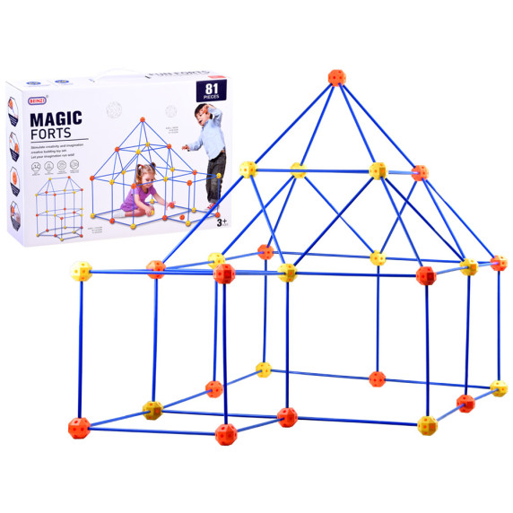 Set construcție pentru copii - Inlea4Fun MAGIC FORTS