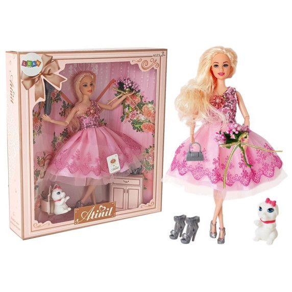 Păpușă cu accesorii - 28 cm - Inlea4Fun ATINIL