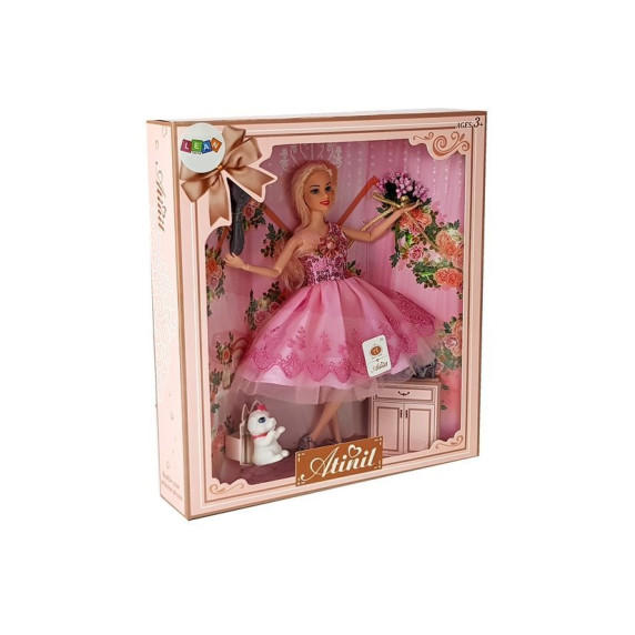 Păpușă cu accesorii - 28 cm - Inlea4Fun ATINIL