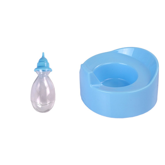 Játék baba 30 cm Inlea4Fun BAELLAR - Kék