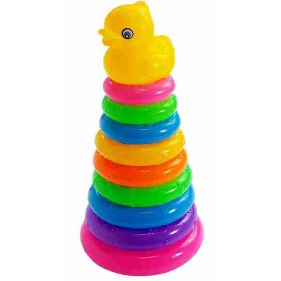 Jucărie piramidă - Inlea4Fun DUCK - rață
