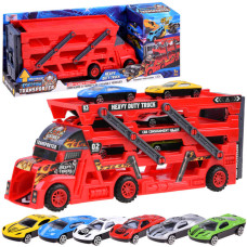 Autó szállító kamion kilövő pályával Inlea4Fun HEAVY DUTY TRUCK - 
