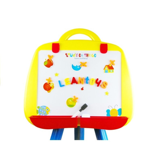 Magnetická tabuľa na stojane Inlea4Fun LEARN&GROW
