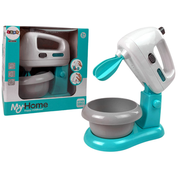 Robot bucătărie pentru copii - Inlea4Fun MY HOME - gri/turcoaz
